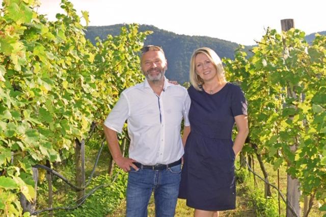 던스테인 Weingut Baeuerl 아파트 외부 사진